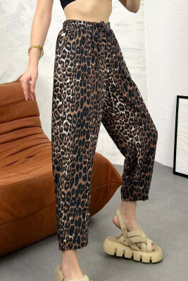 LEO DESIGN WOMAM PANTS LEO/LEOPARD 