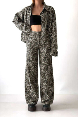 LEO DESIGN WOMEN SET LEO/LEOPARD 