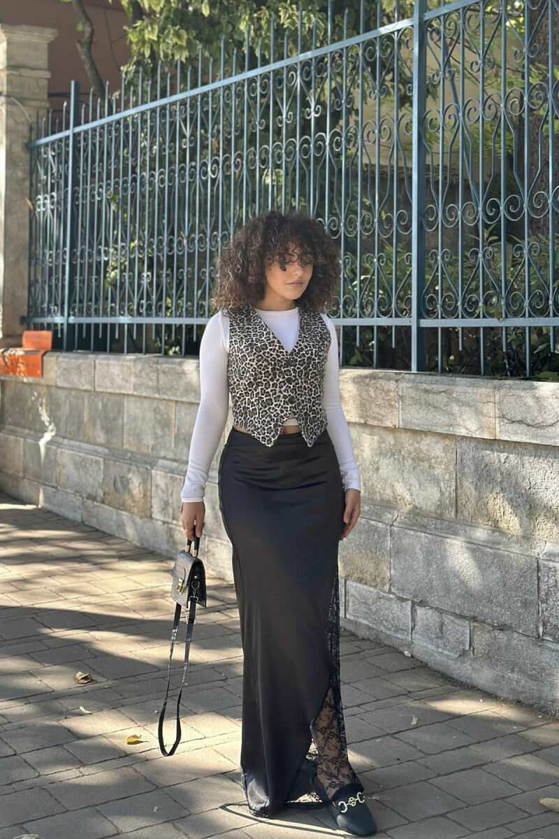 LEO DESIGN WOMEN VEST LEO/LEOPARD - 5