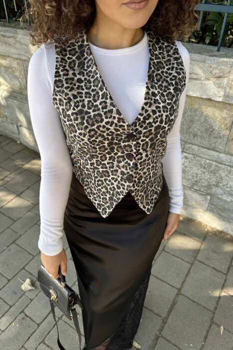 LEO DESIGN WOMEN VEST LEO/LEOPARD - 7
