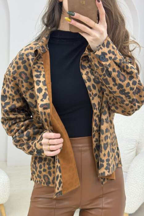 XHAKETE E THJESHTE PER FEMRA ME DEZANJ LEOPARD - KLAUDIO FASHION