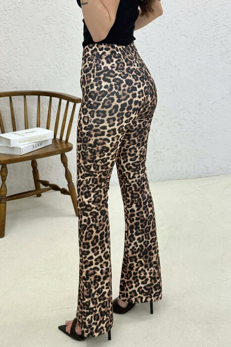 LEO PRINTS COWBOY WOMAN TROUSERS LEO/LEOPARD - 2