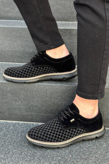 LICE CLASSY MAN SHOES BLACK/ E ZEZE - KLAUDIO FASHION