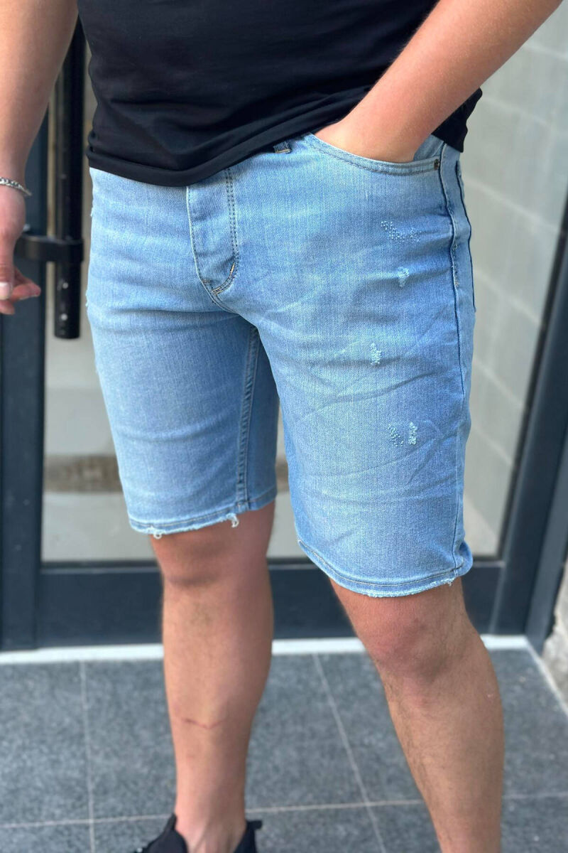 LIGHT BLUE MAN SHORT JEANS LIGHTBLUE/BZ - 2