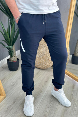 LINE SIMPLE ONE COLOR MEN SWEATPANTS BLUE/BLU 