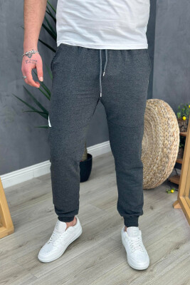 LINE SIMPLE ONE COLOR MEN SWEATPANTS DARK GREY/GEE 