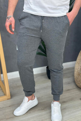 LINE SIMPLE ONE COLOR MEN SWEATPANTS GREY/GRI 