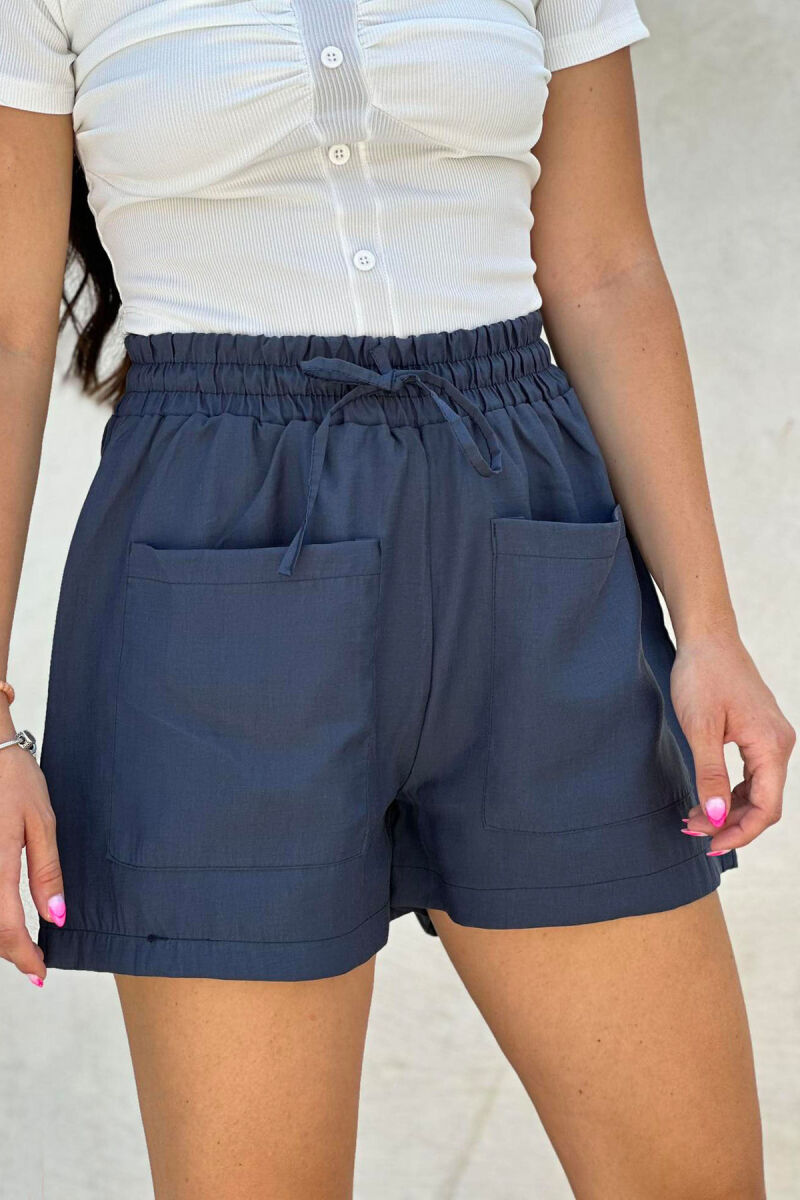 LINE WOMEN SHORTS DARK GREY/GEE - 1