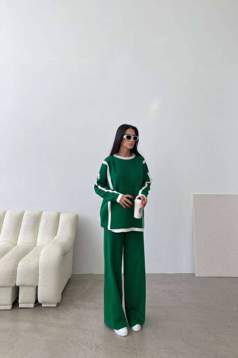 LINES ONE COLOR WOMAN SET GREEN/JESHILE - 6