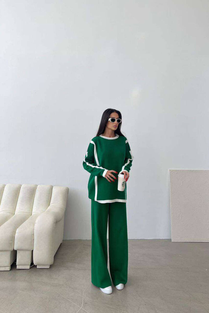 LINES ONE COLOR WOMAN SET GREEN/JESHILE - 6