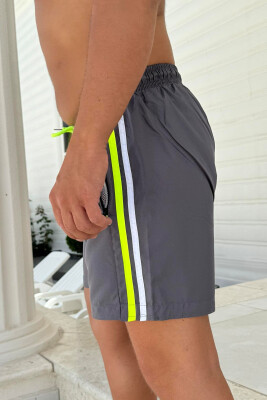 LINES SIMPLE MAN SWIM WEAR GREY/GRI - 4