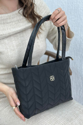 LINES SIMPLE WOMAN BAG BLACK/ E ZEZE 