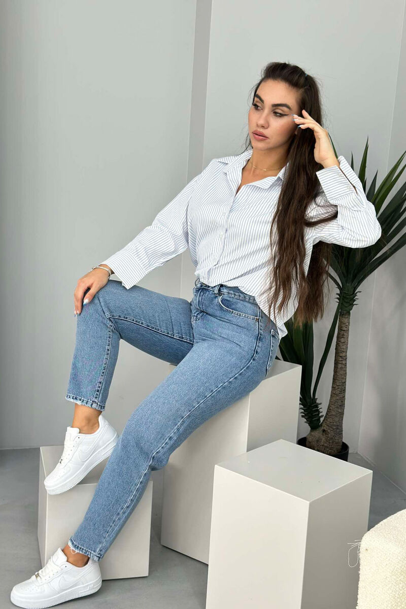 LINES WOMAN SHIRT WHITE-E BARDHE - 2