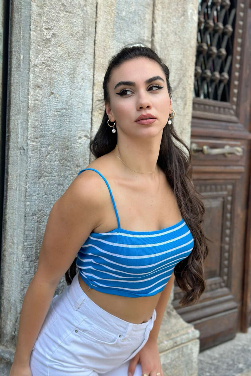 LINES WOMAN TOP BLUE/BLU - 3
