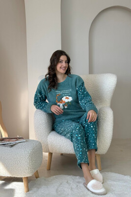 LITTLE WRITTINGS FLOWER WOMAN PYJAMAS MINT/MENTE 