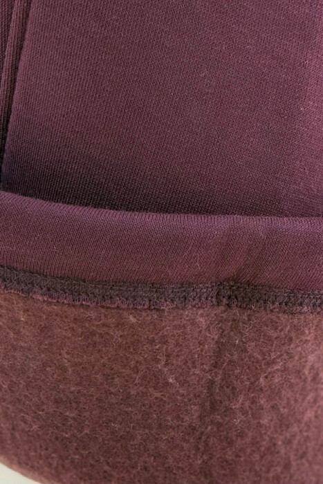 LITTLE WRITTINGS FLUFFY WOMEN SWEATPANTS BURGUNDY/VISHNJE - 6