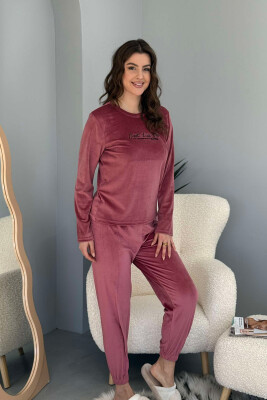 LITTLE WRITTINGS ONE COLOR WOMEN PYJAMAS VINEGAR/UTHULL 