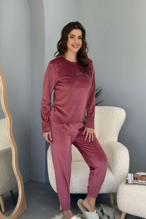 LITTLE WRITTINGS WOMEN PYJAMAS IN VINEGAR COLOR 