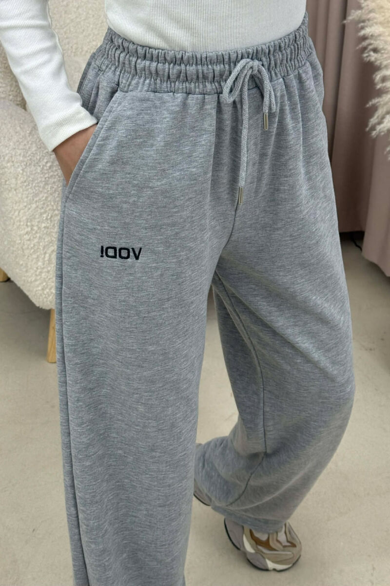 LITTLE WRITTINGS SIMPLE WOMEN SWEATPANTS GREY/GRI - 3