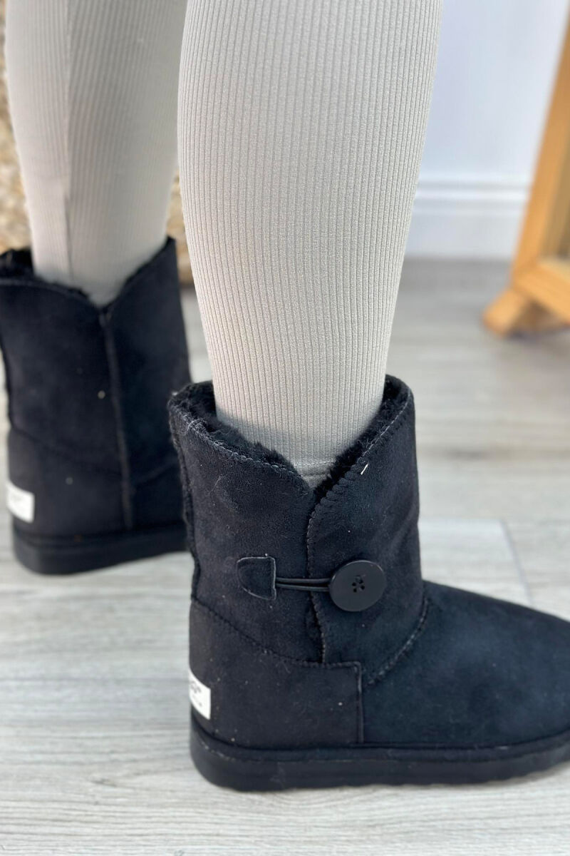 LONG BUTTON WOMAN UGG BLACK/ E ZEZE - 2