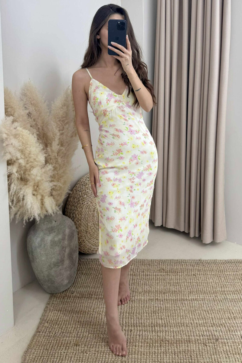 LONG FLOWERS DRESS MULTIPLE/SHNGJ - 3