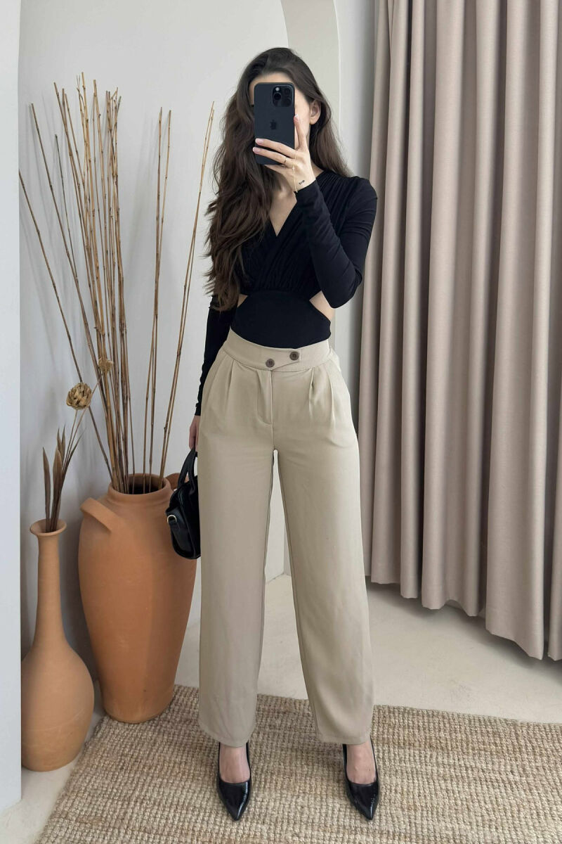 LONG SLEEVE SIMPLE WOMEN BODY BLACK/ E ZEZE - 2