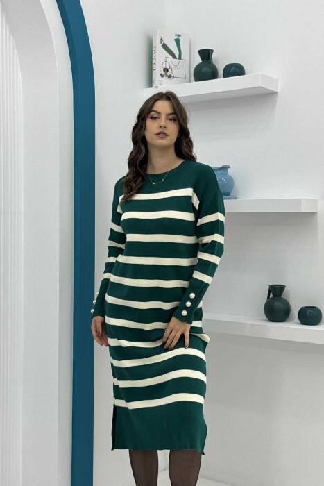 slim fit dress slacks Emerald Green and Black Dress | Shop Today main image 1