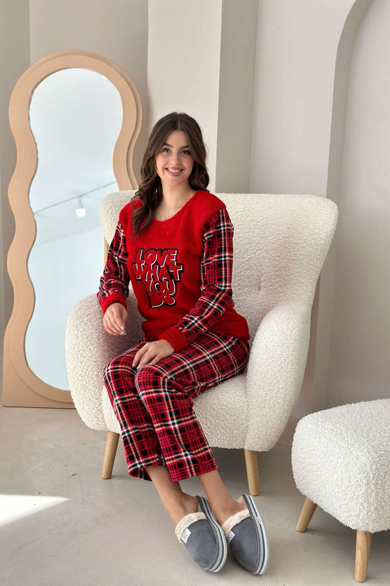 LOVE WOMAN PYJAMAS RED/E KUQE - 2