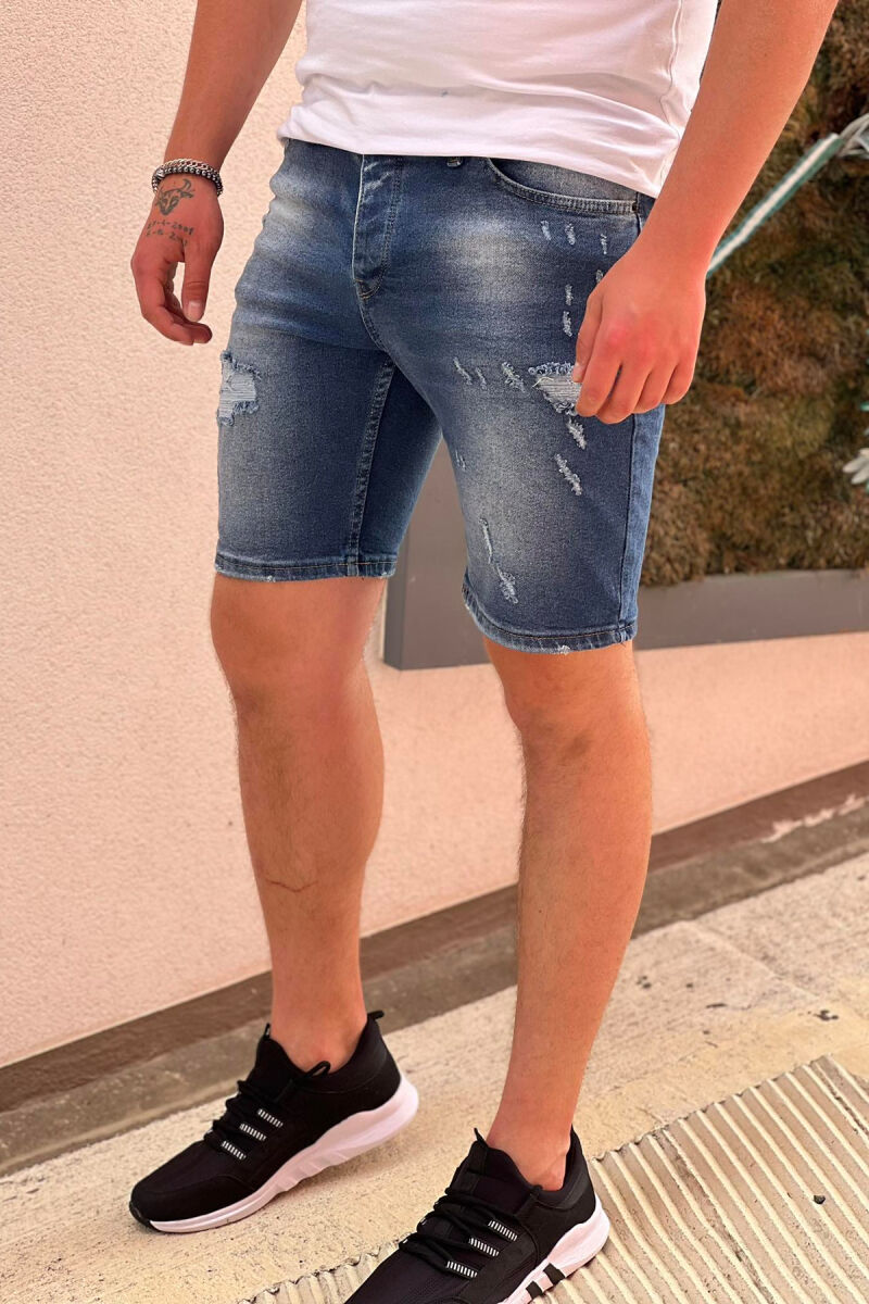 MAN SHORT JEANS BLUE/BLU - 2