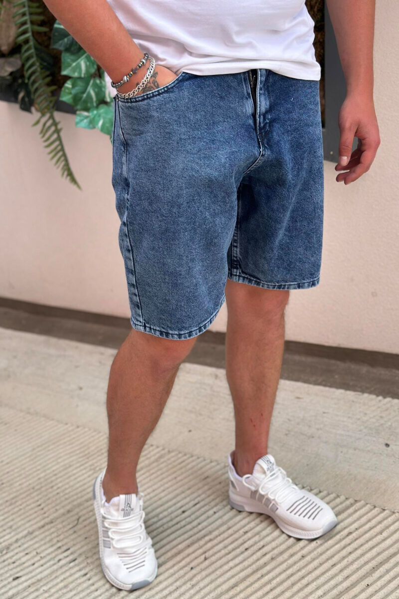 MAN SHORT JEANS BLUE/BLU - 2