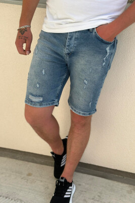 MAN SHORT JEANS LIGHTBLUE/BZ 