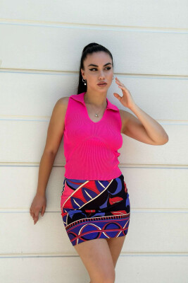 MULTIPLE COLOR WOMAN SKIRT MULTIPLE/SHNGJ - 3