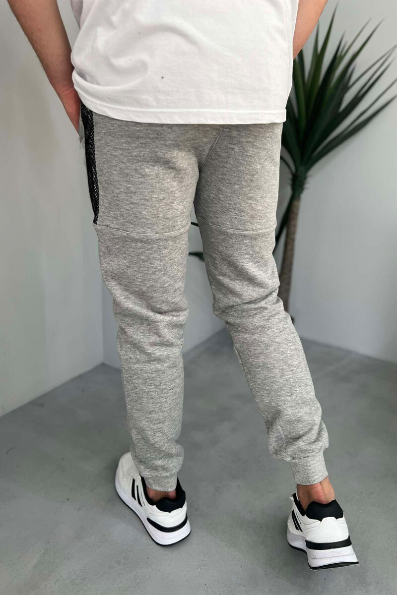 NEW YORK FLUFFY MEN SWEATPANTS GREY/GRI - 4