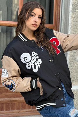 OLD SCHOOL DESIGN WOMEN JACKET BLACK/ E ZEZE 