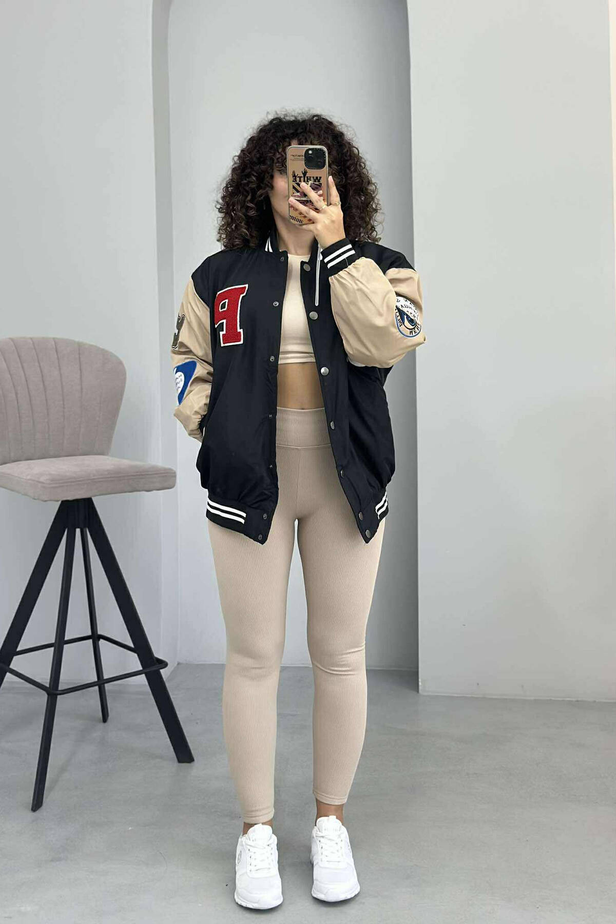 OLD SCHOOL DESIGN WOMEN JACKET BLACK/ E ZEZE JACKETS KLAUDIO