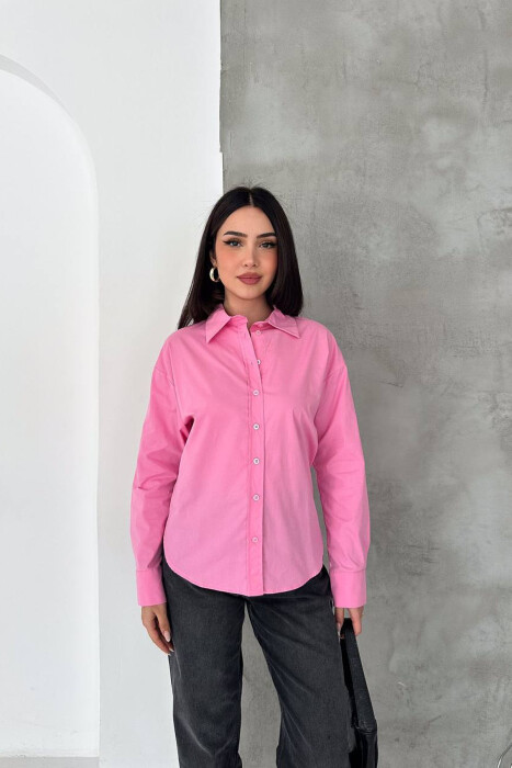 KEMISHE ME LIDHESE PER FEMRA NE NGJYRE ROZE - KLAUDIO FASHION