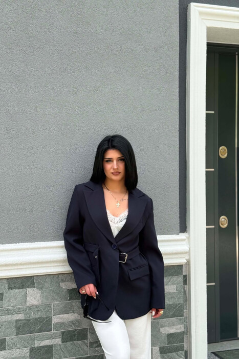 XHAKETE ME RRIP PER FEMRA NE NGJYRE BLU TE ERRET - KLAUDIO FASHION