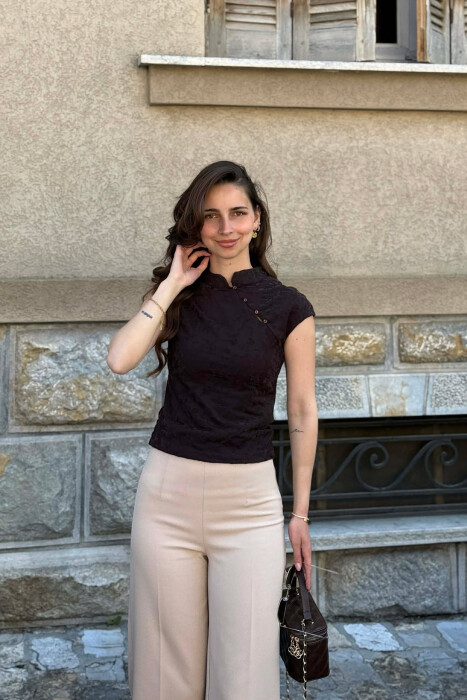 KANATJERE ME KOPSA PER FEMRA NE NGJYRE KAFE - KLAUDIO FASHION