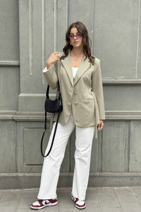 ONE COLOR CLASSIC WOMEN JACKET MINT/MENTE 