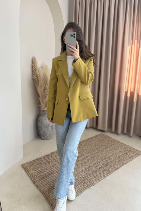 ONE COLOR CLASSIC WOMEN JACKET OLIVE/ULLI 