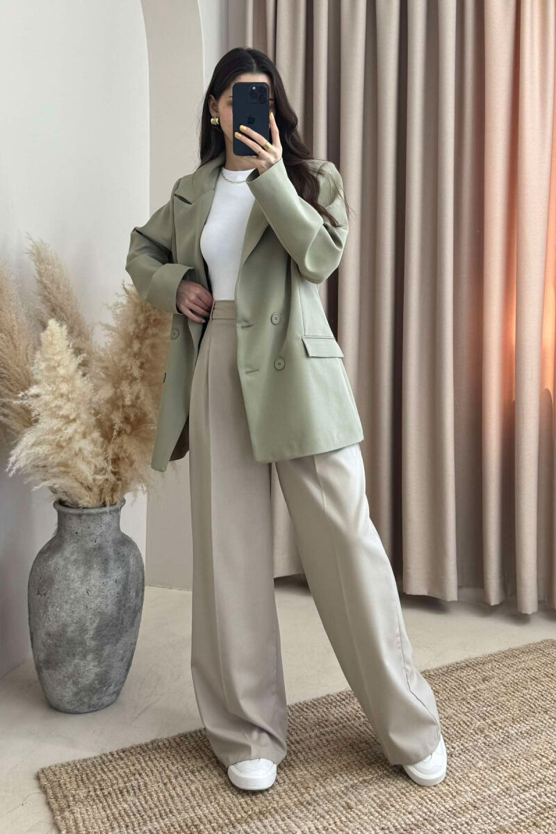 ONE COLOR CLASSIC WOMEN JACKET OLIVE/ULLI - 2