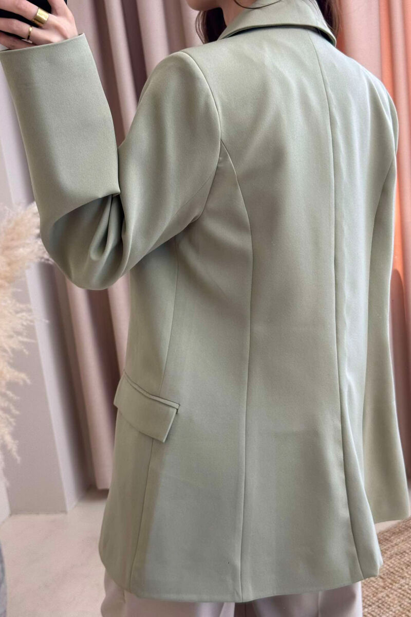 ONE COLOR CLASSIC WOMEN JACKET OLIVE/ULLI - 5