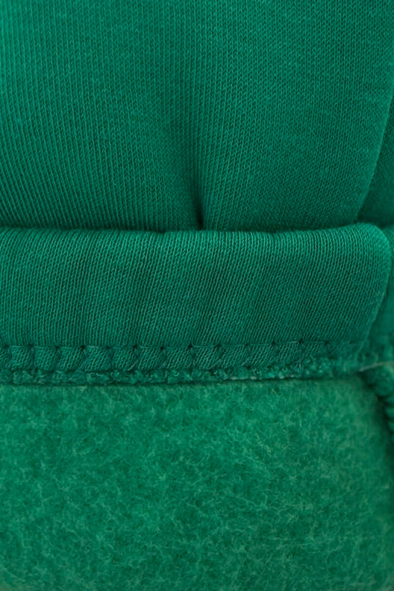 ONE COLOR FLUFFY WOMEN JOGGERS LIGHT GREEN/JEZB - 4