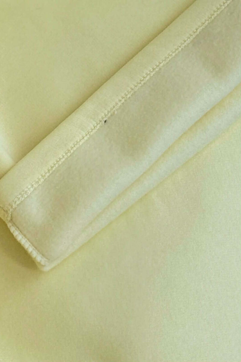 ONE COLOR FLUFFY WOMEN SWEATPANTS YELLOW/E VERDHE - 5