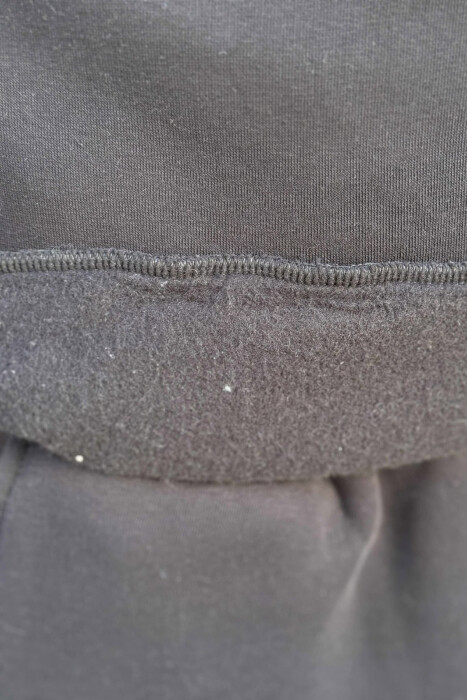 ONE COLOR FRONT WRITTINGS HOODIE+JOGGERS MEN SET LIGHT GREY/GZ - 6