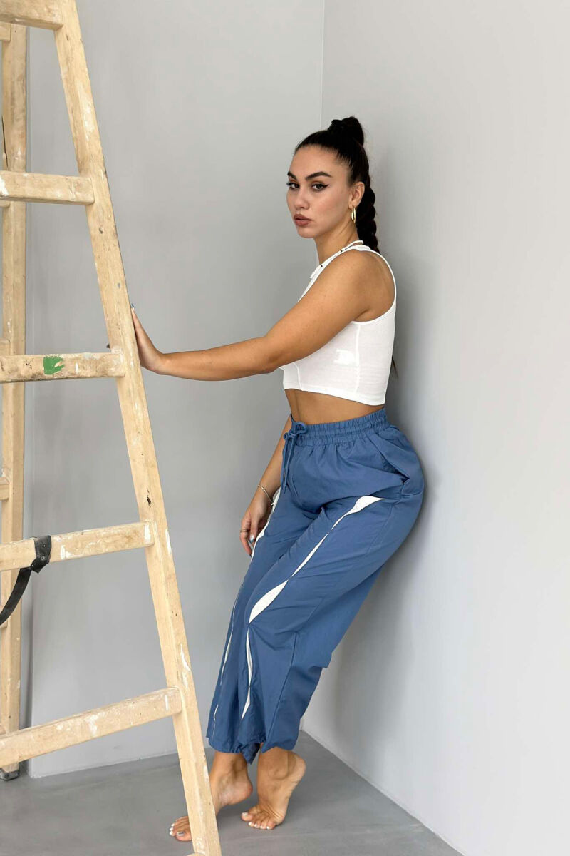 ONE COLOR JOGGING WOMEN SWEATPANTS BLUE/BLU - 4