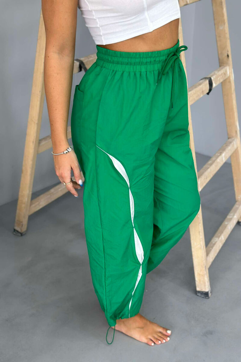 ONE COLOR JOGGING WOMEN SWEATPANTS GREEN/JESHILE - 3