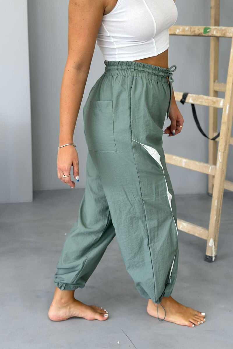 ONE COLOR JOGGING WOMEN SWEATPANTS MINT/MENTE - 2