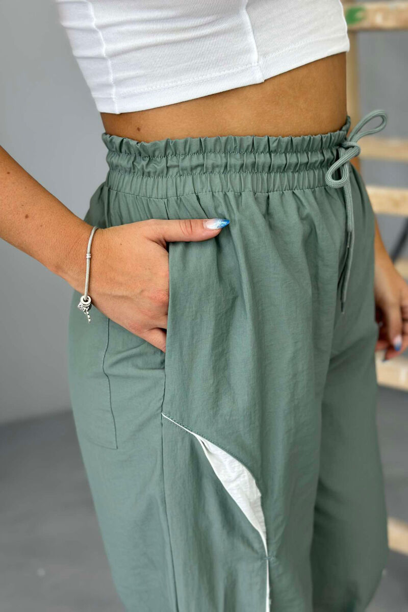 ONE COLOR JOGGING WOMEN SWEATPANTS MINT/MENTE - 3