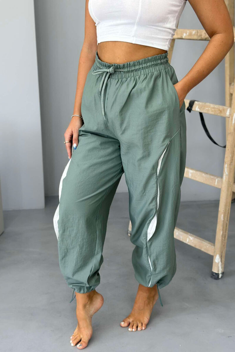 ONE COLOR JOGGING WOMEN SWEATPANTS MINT/MENTE - 5